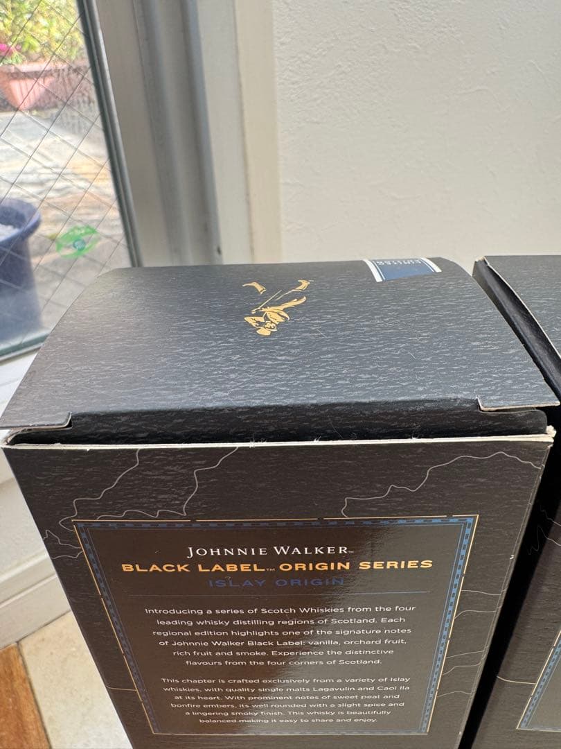 ジョニーウォーカー ブラックラベル 12年 アイラオリジン 2本セット