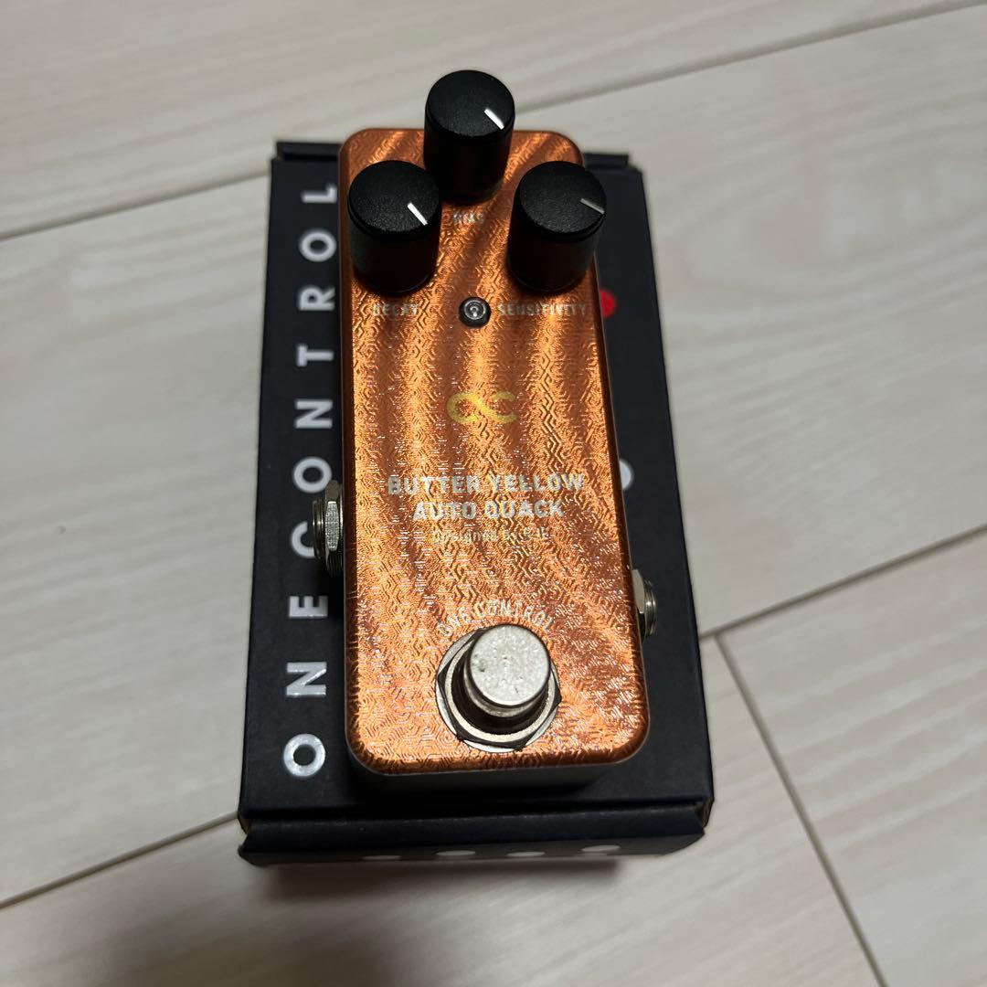 ギター ONE CONTROL BUTTER YELLOW AUTO QUACK