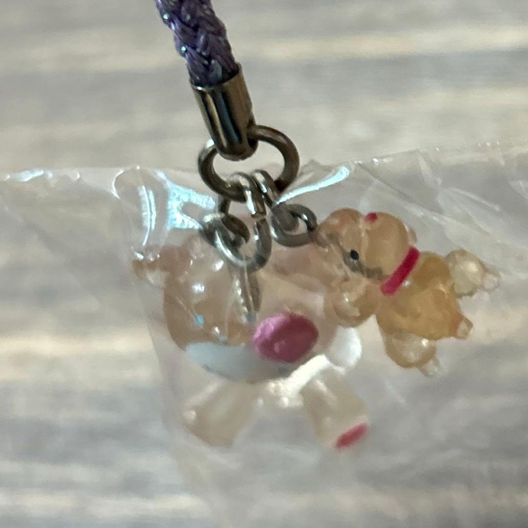 2010年　サンリオ　キティ　ベア　プードル　根付　ストラップ