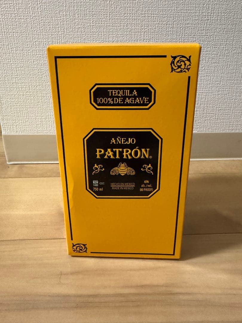 パトロン アネホ 750ML 新品 テキーラ