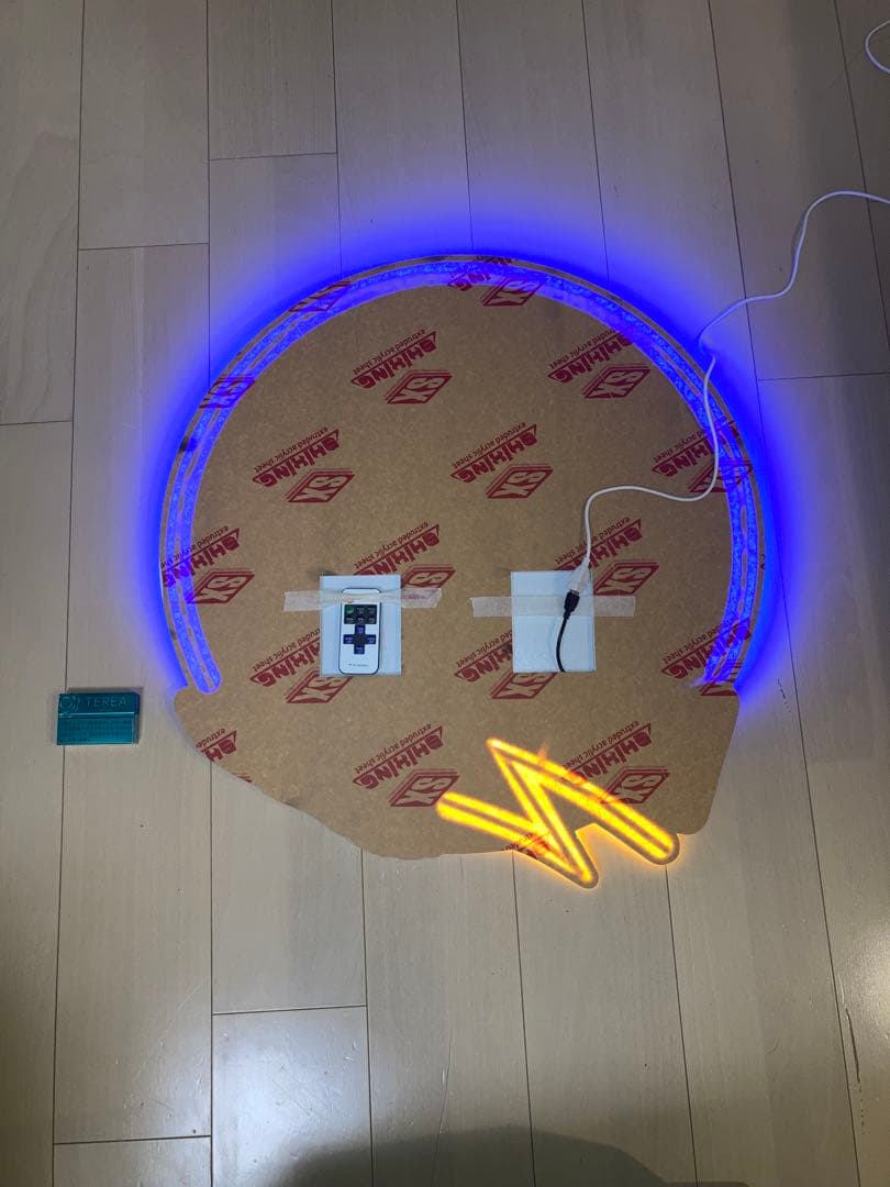 【超希少:特大】毒島誠選手ネオンLEDウォールアート　ダイナマイトボートレース