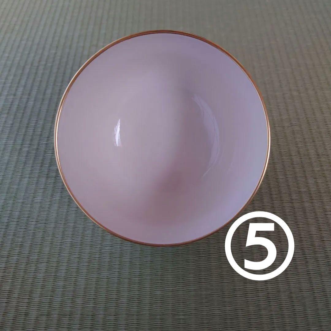 相模竜宝造　色絵金地竹林画　抹茶茶碗　茶道／茶道具