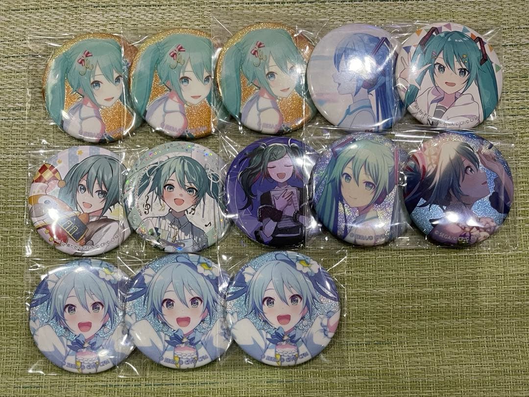 プロセカ 初音ミク レオニミク 缶バッジ まとめ売り