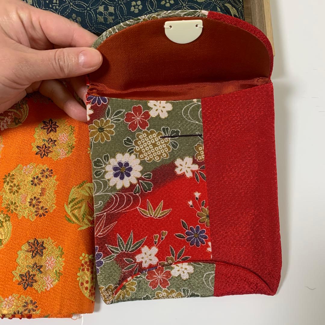 龍村美術織物 茶道用帛紗 6点セット 和柄 新品 美品 木箱付き