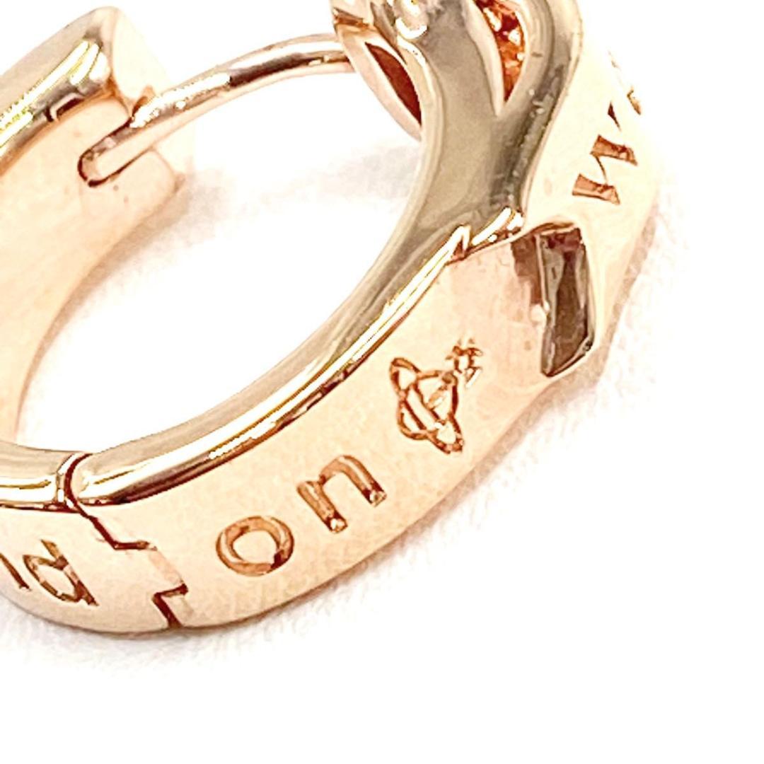 ★美品★Vivienne westwood ピアス フープピアス ピンクゴールド