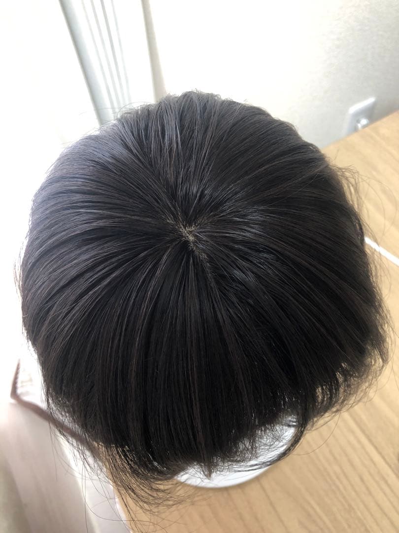 ブライトララ カルムショート 人毛50％ 前髪カット済み