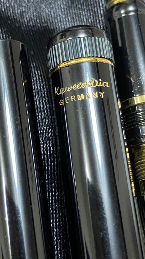 KawecoDia万年筆 黒Germany箱あり