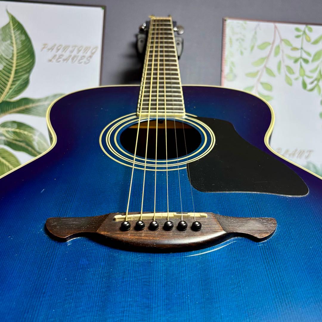 【美品エレアコ】James JF400-SBB fishmanプリアンプ装着