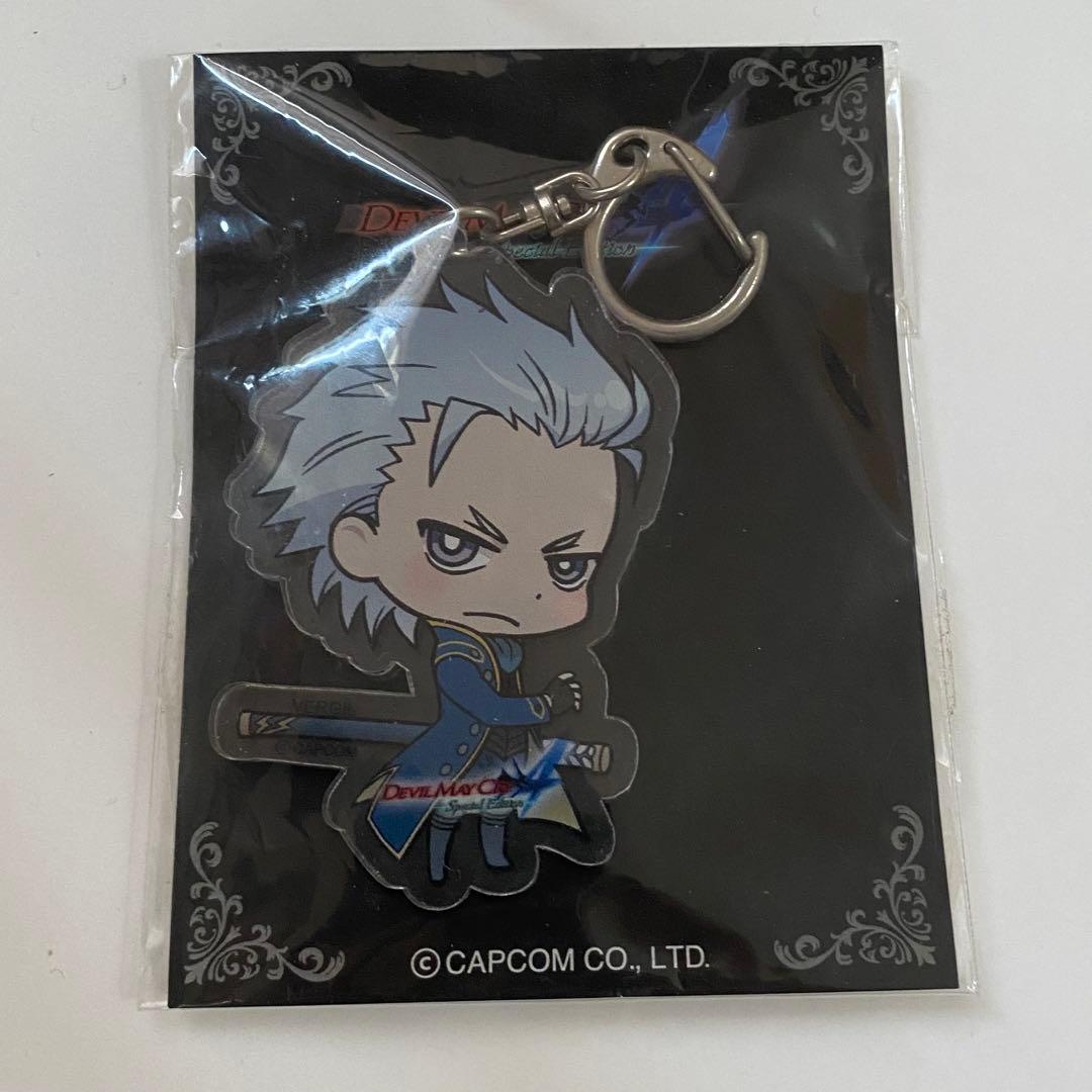 デビルメイクライ 4 バージル デフォルメ アクキー アクリルキーホルダー