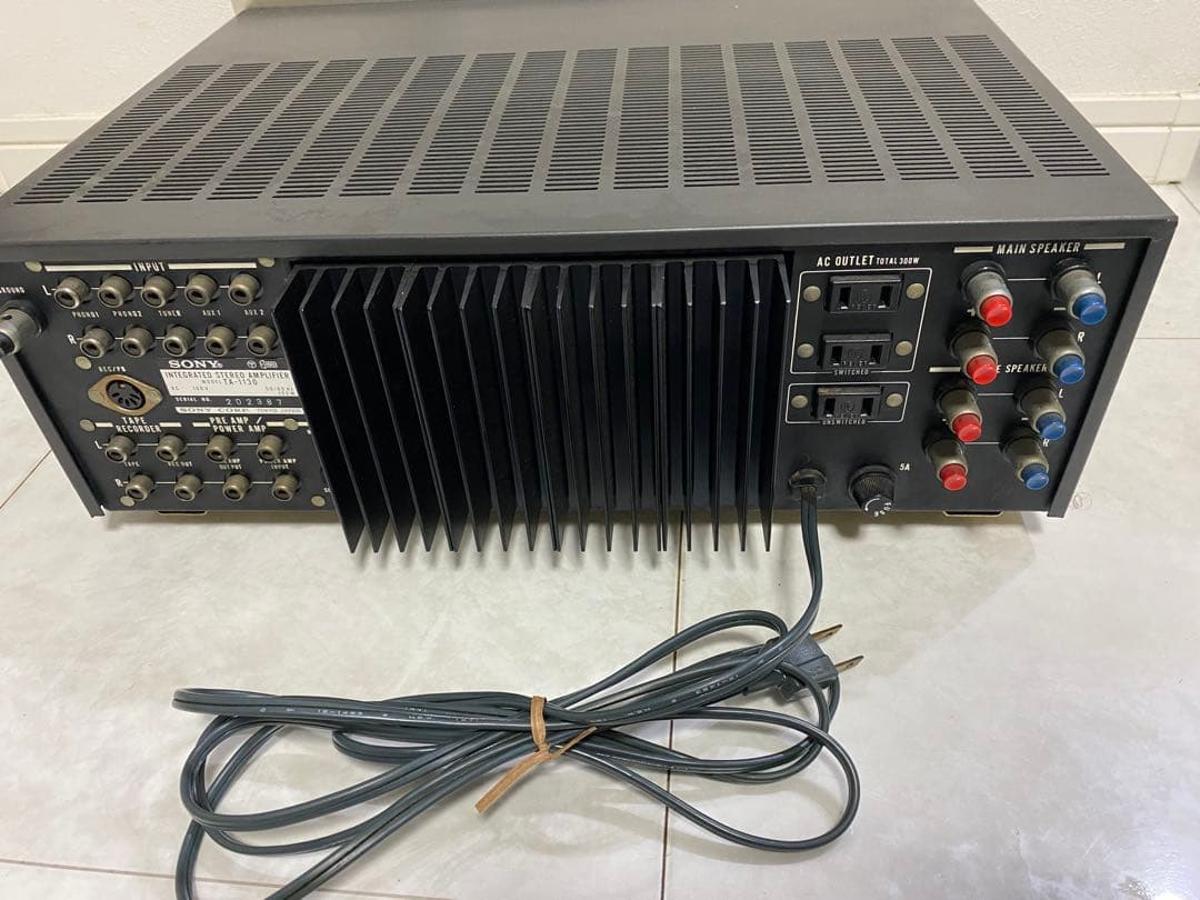ジャンク　SONY ソニー　TA-1130 プリメインアンプ
