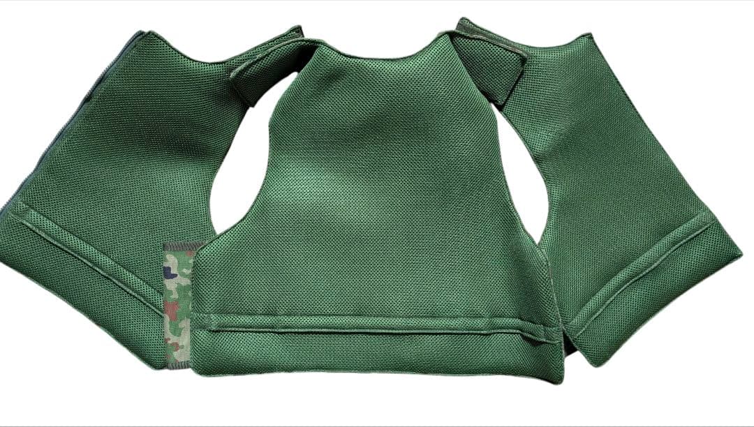 陸自 18式防弾ベスト ソフトアーマー　プレートキャリア　陸自　3型