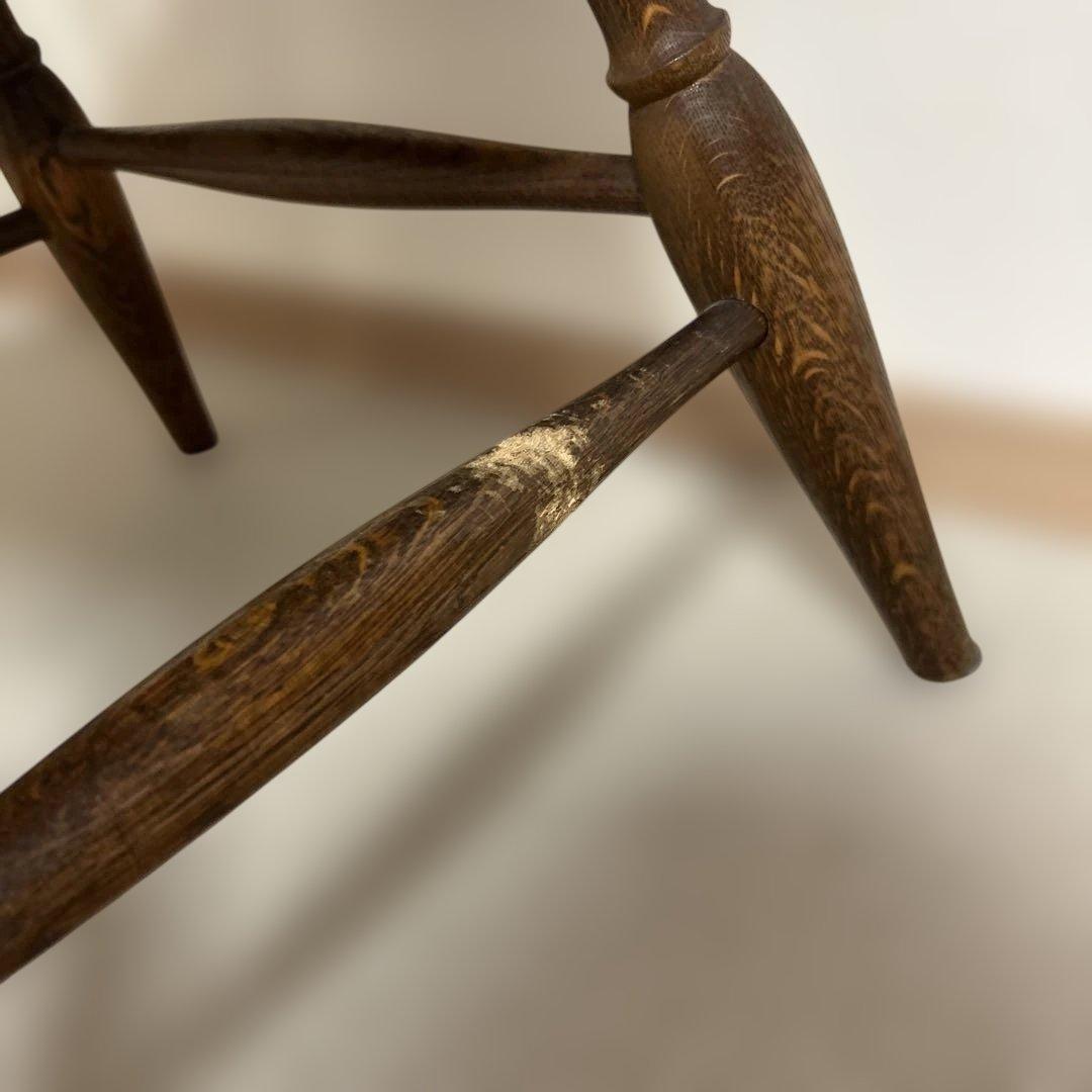 飛騨産業☆ヒダサンギョウ　キツツキマーク☆ウィンザーチェアー 木製