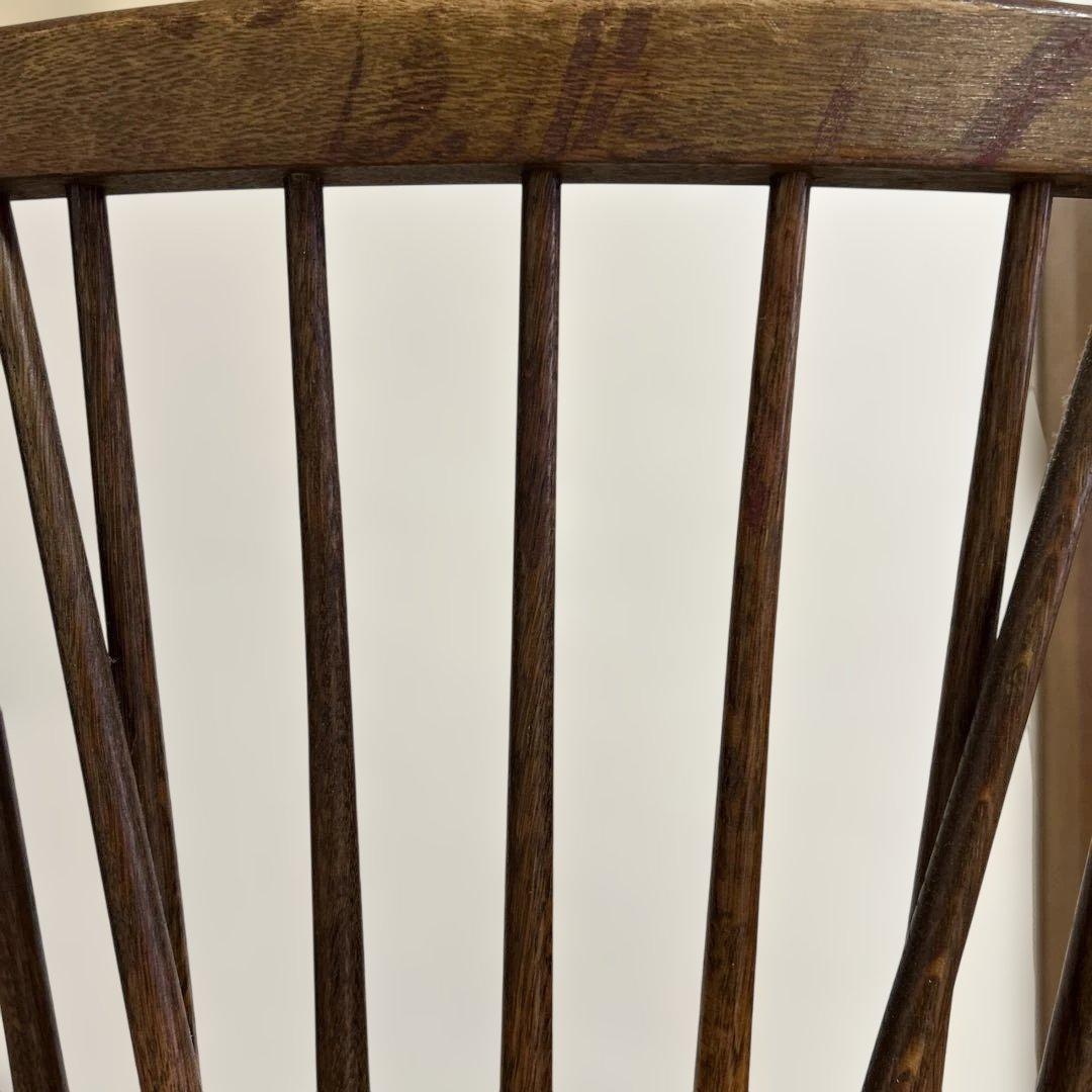 飛騨産業☆ヒダサンギョウ　キツツキマーク☆ウィンザーチェアー 木製