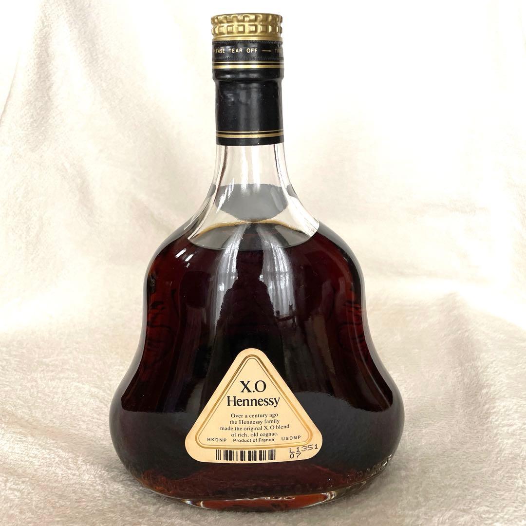 ヘネシーXO 金キャップ　クリアボトル　ブランデー　コニャック　　700ml