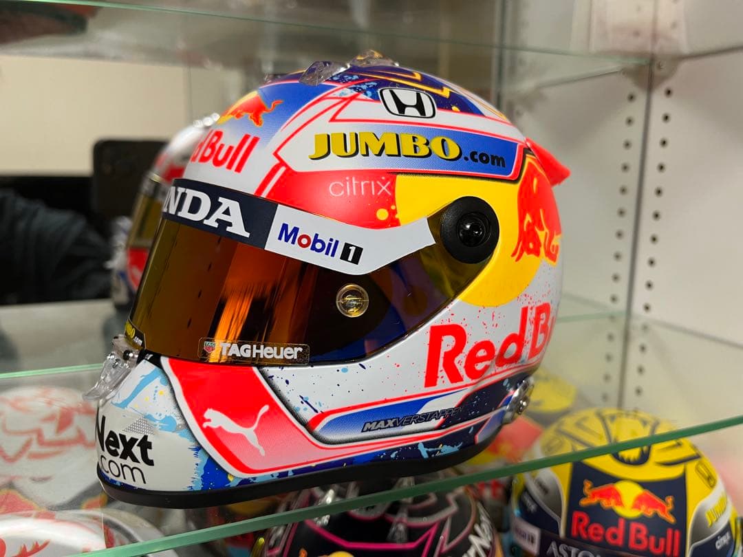 2021 レッドブル ホンダ F1 フェルスタッペン オランダ 1/2ヘルメット