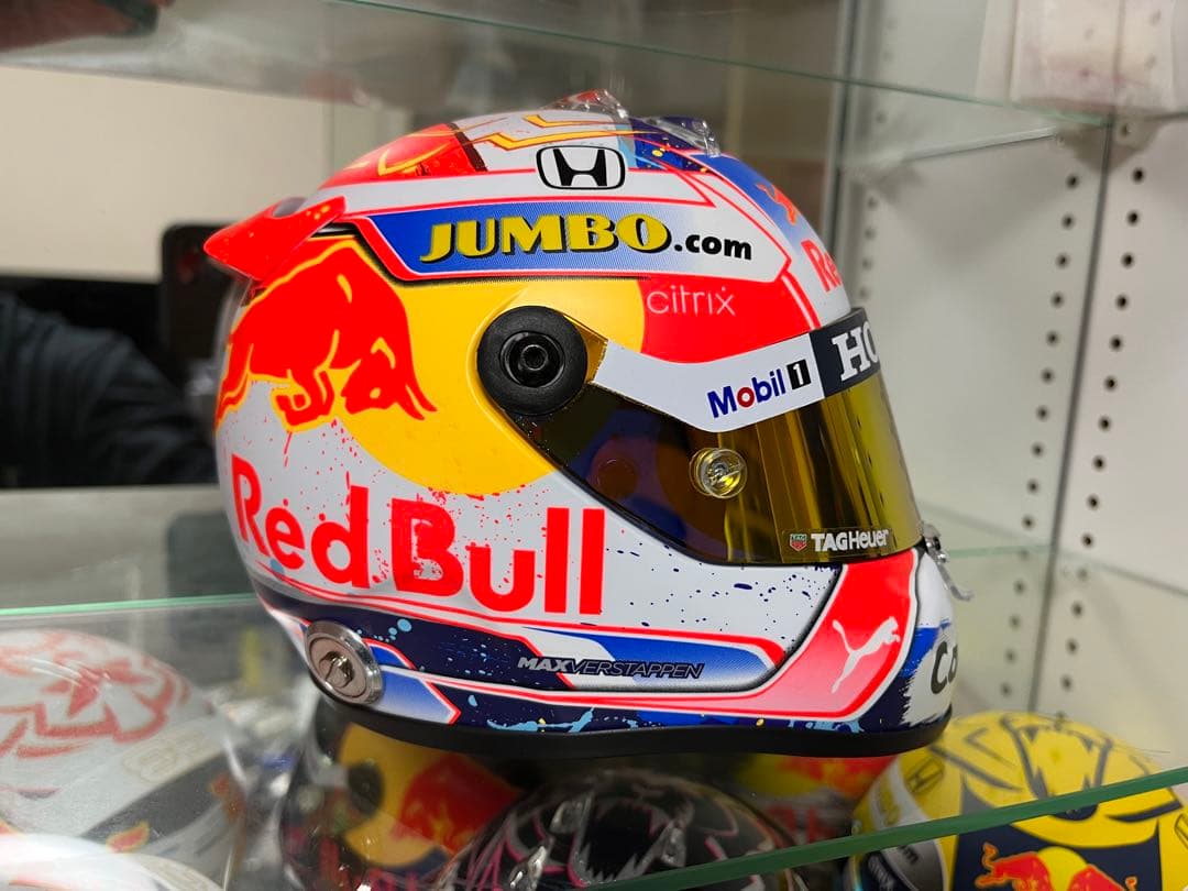 2021 レッドブル ホンダ F1 フェルスタッペン オランダ 1/2ヘルメット