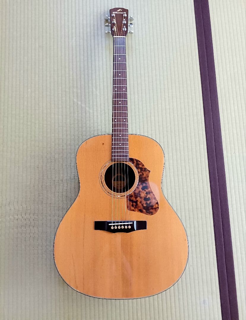 【送料込】モーリス　MW650P　トップ単板　生ギター　整備済新品弦　リペア品