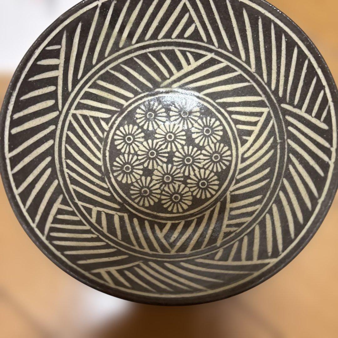 新品　茶碗三島