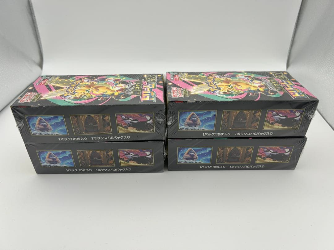 ポケモンカード　ハイクラスパックMEGAドリームex 4BOX シュリンク付き