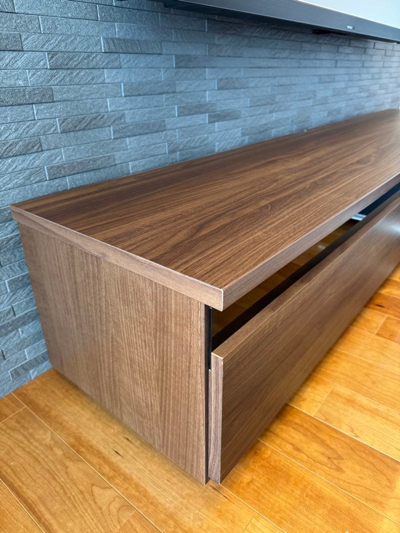 【中古・美品】ローテレビ台 ローボード 幅200 国産 日本製 完成品