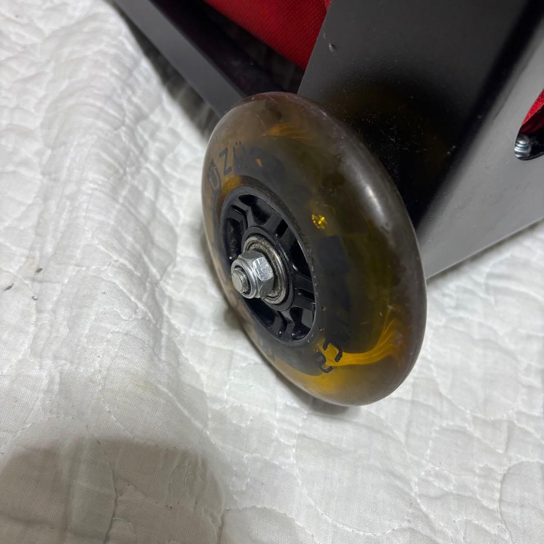 【希少色】zuca ズーカ キャリー 座れるキャリーケース 2輪 光るタイヤ