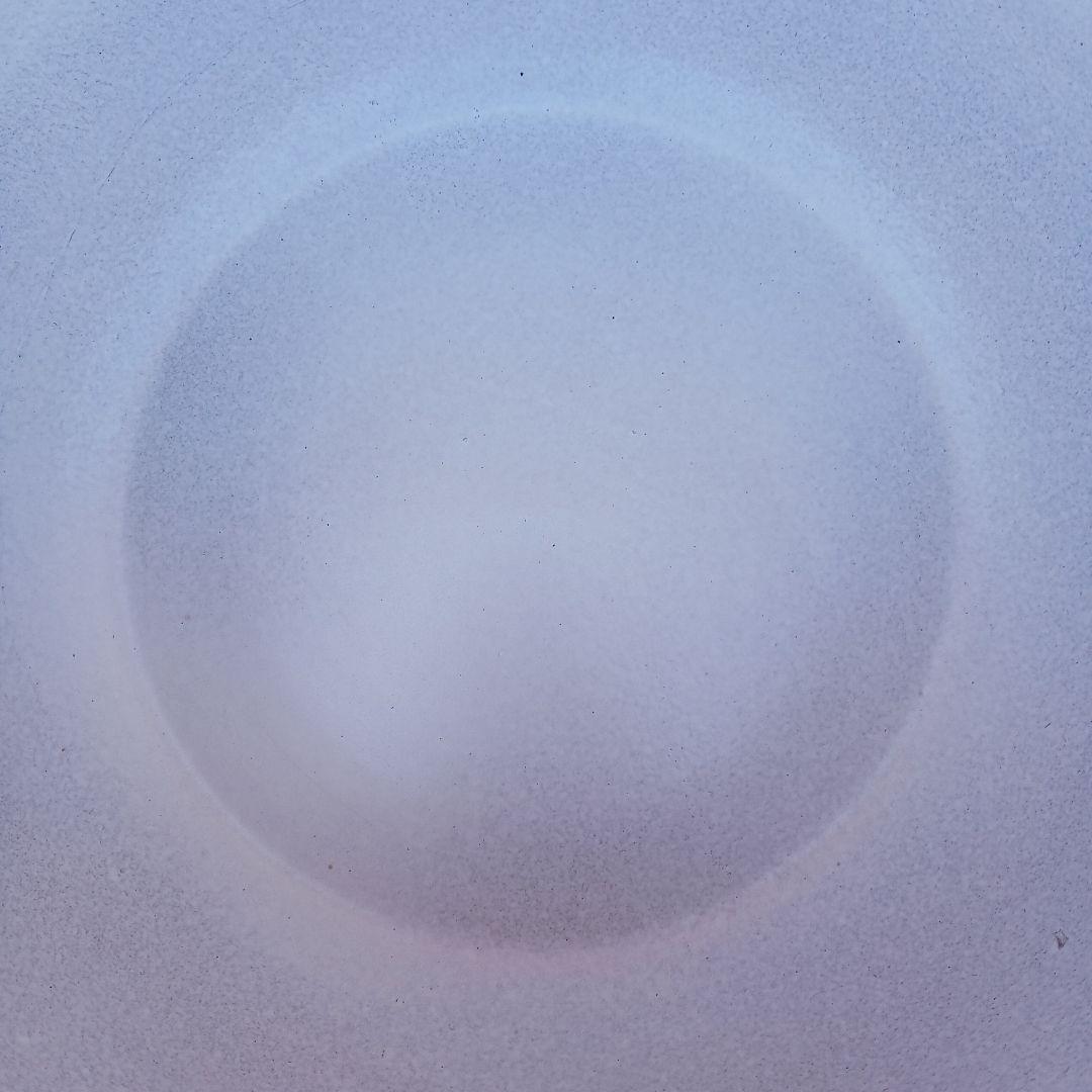 新品　特大Φ50　陶器　睡蓮鉢　メダカ鉢　難有　白　ホワイト　ルーバー高級LWH