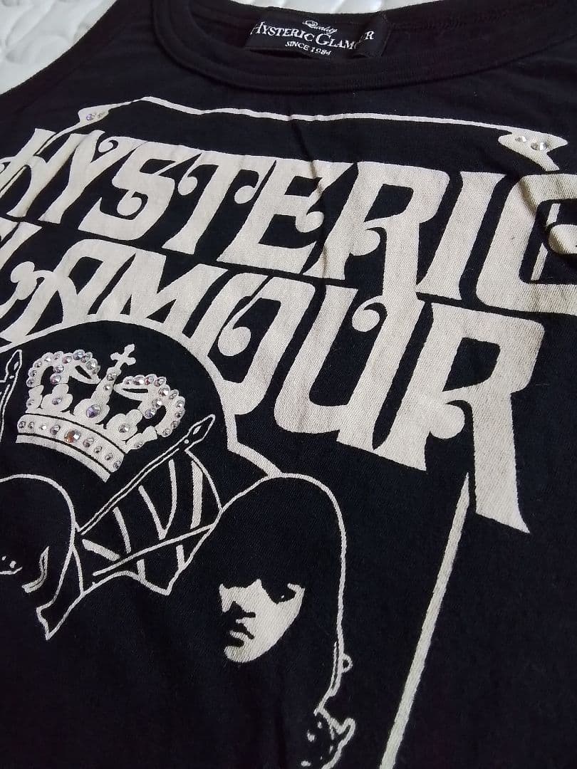 Hysteric Glamour 00s タンクトップ ラインストーン