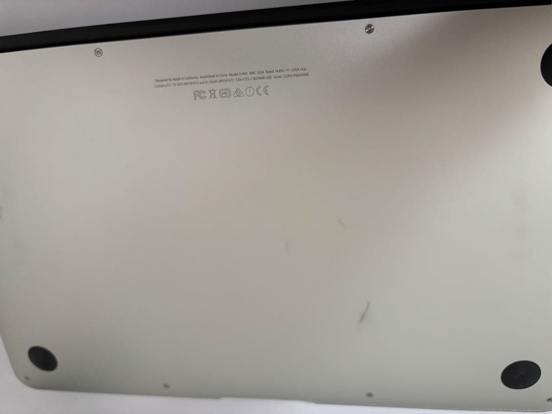 MacBook本体 MacBook Air 11-inch Early 2015