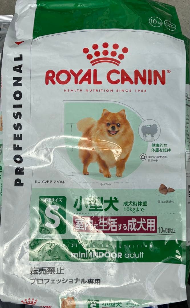 ロイヤルカナン ミニインドアアダルト 10kg