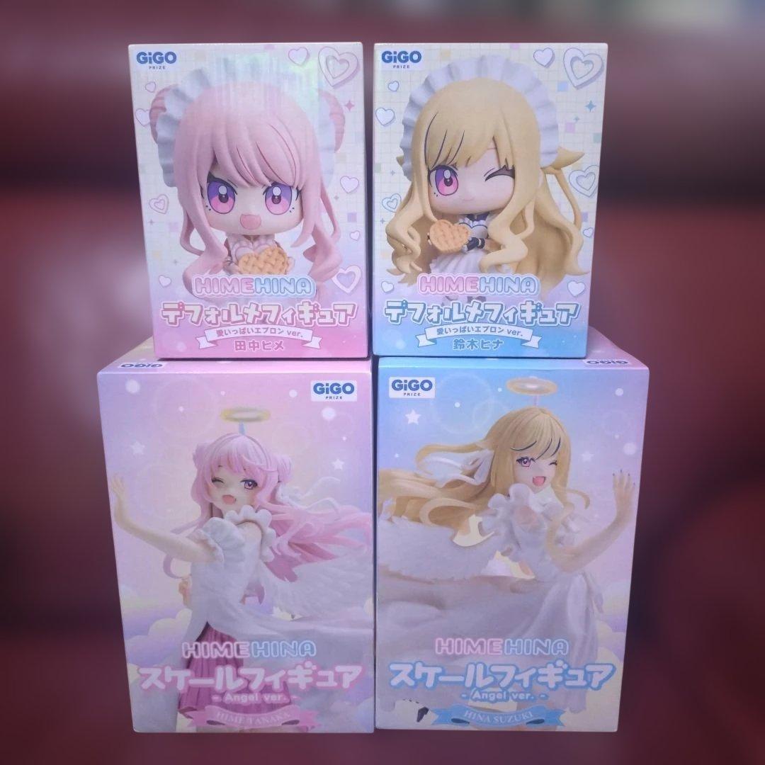 GIGO HIMEHINA 4個セットスケールフィギュア デフォルメフィギュア