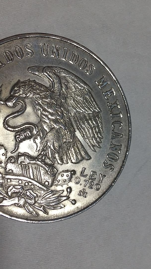 Mexico 25ペソ銀貨