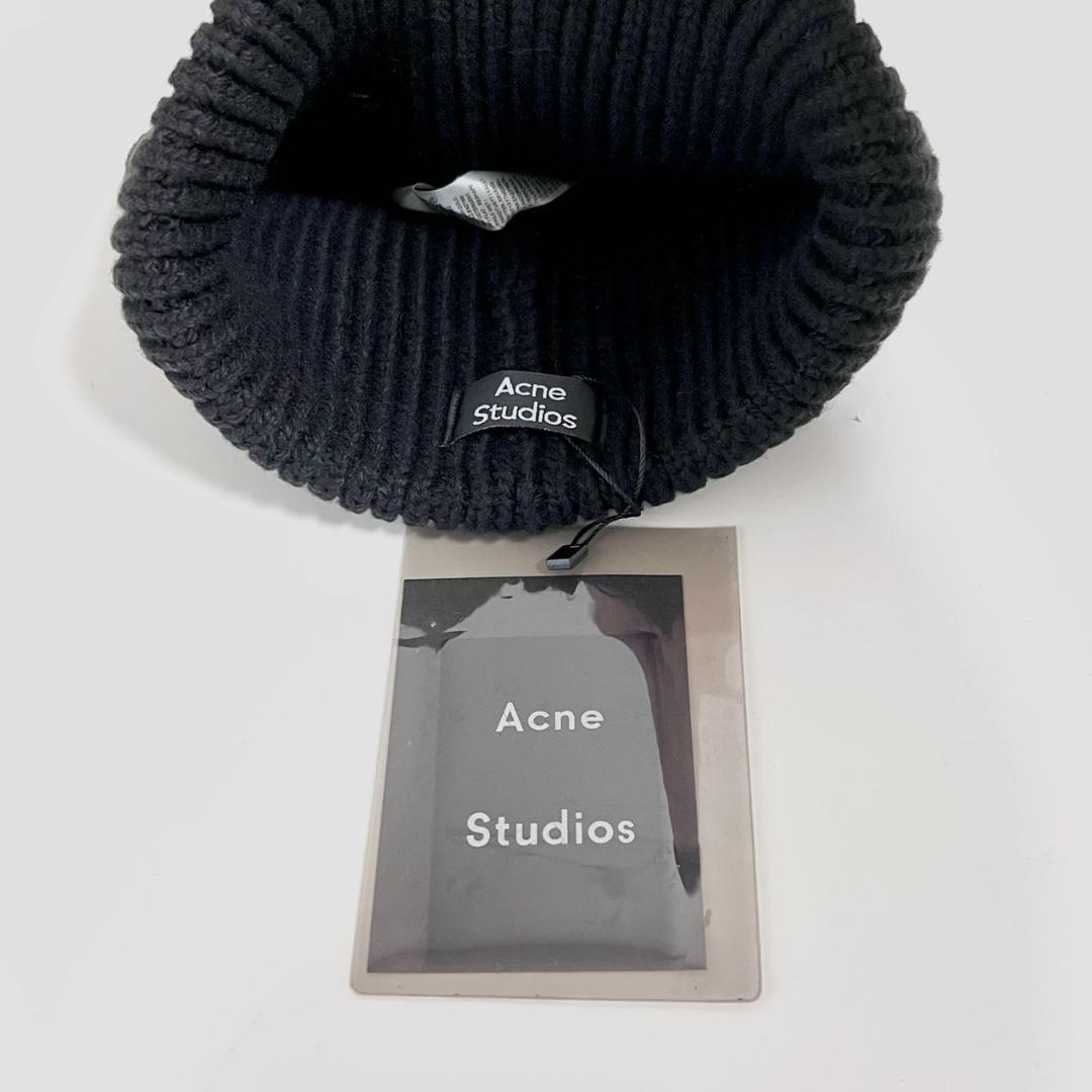 Acne Studios ブラック ニット帽 断捨離