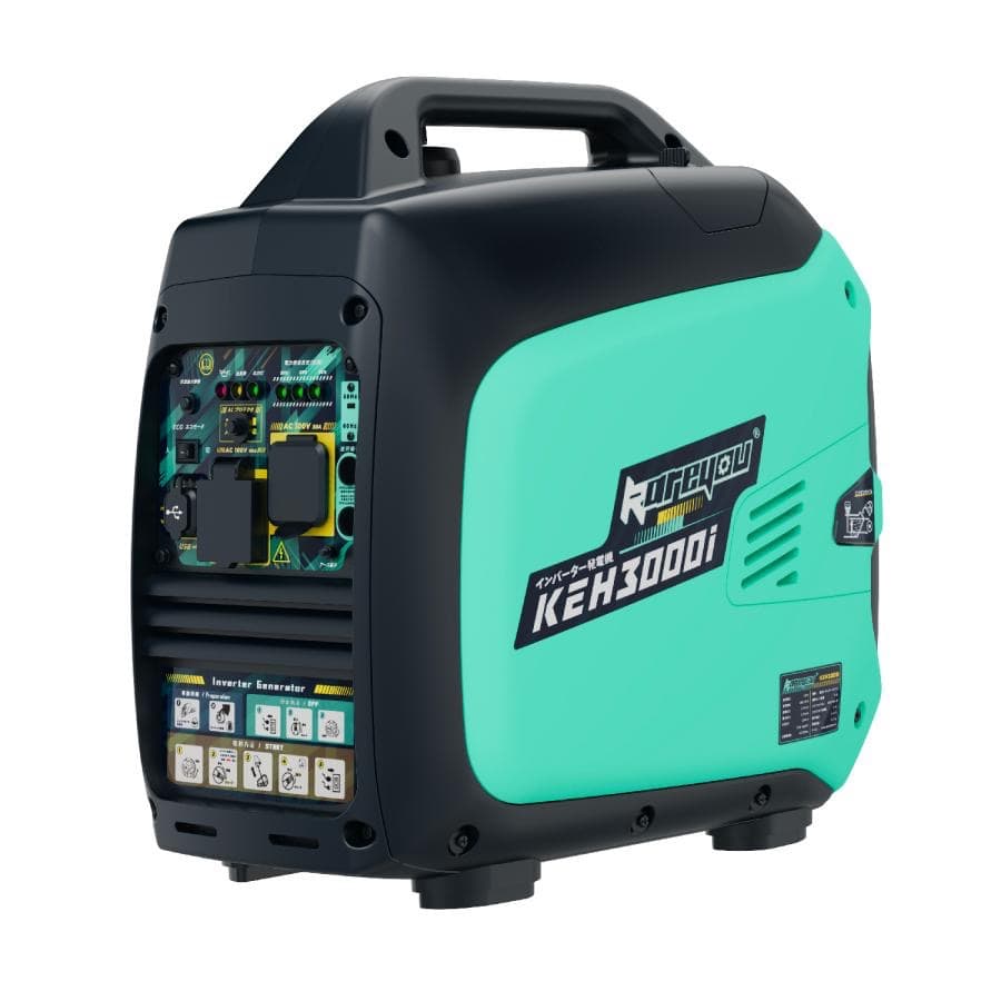 k‘s-shopさんに専用インバーター発電機 3.0kVA ガソリン発電機 静音