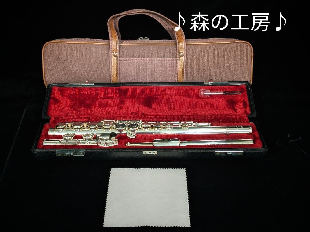 中古フルート専門店‼️部活応援‼️頭部管銀　ヤマハフルート YFL311 Eメカ