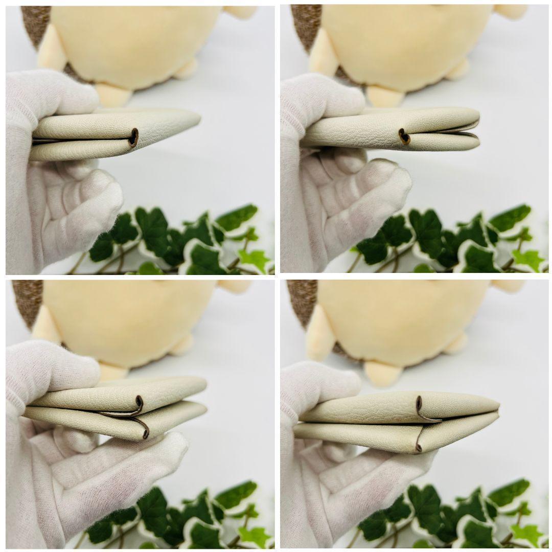 （ちーちゃん様） エルメス Ｕ刻印　カルヴィ　デュオ ケース ホワイト