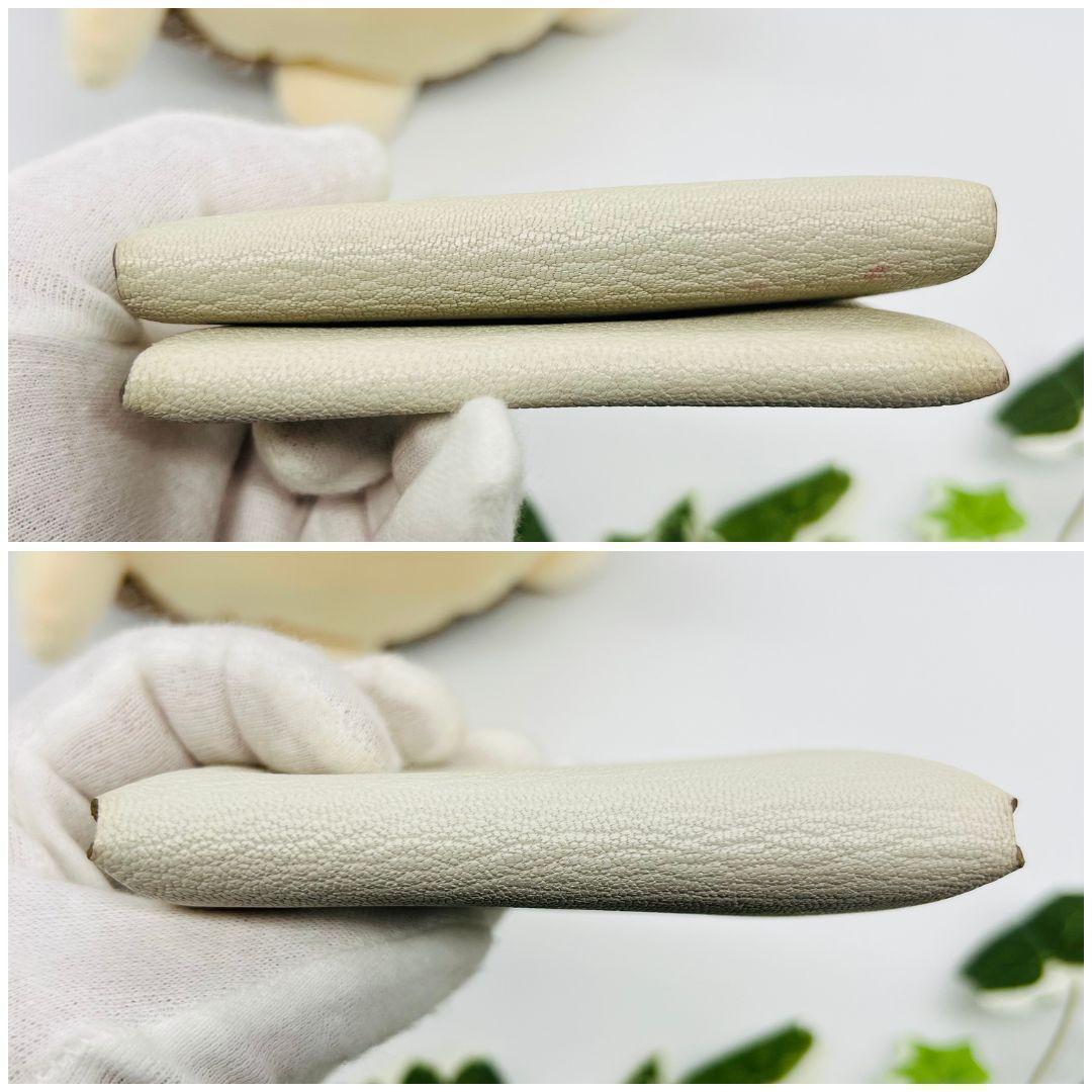 （ちーちゃん様） エルメス Ｕ刻印　カルヴィ　デュオ ケース ホワイト