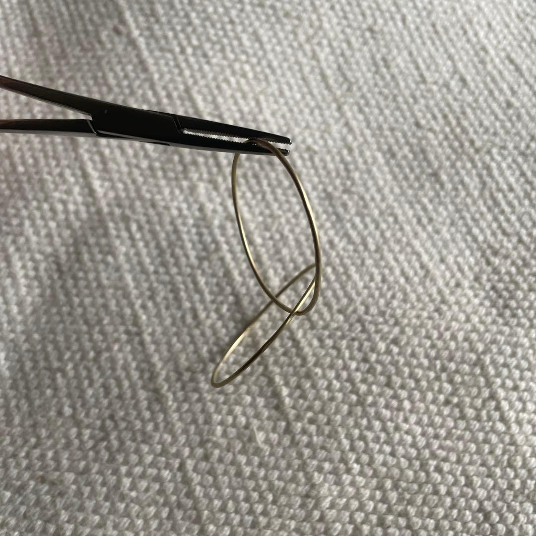 よしよし　ハンドメイド　真鍮　飾り　輪っか　リング　4種類　21個