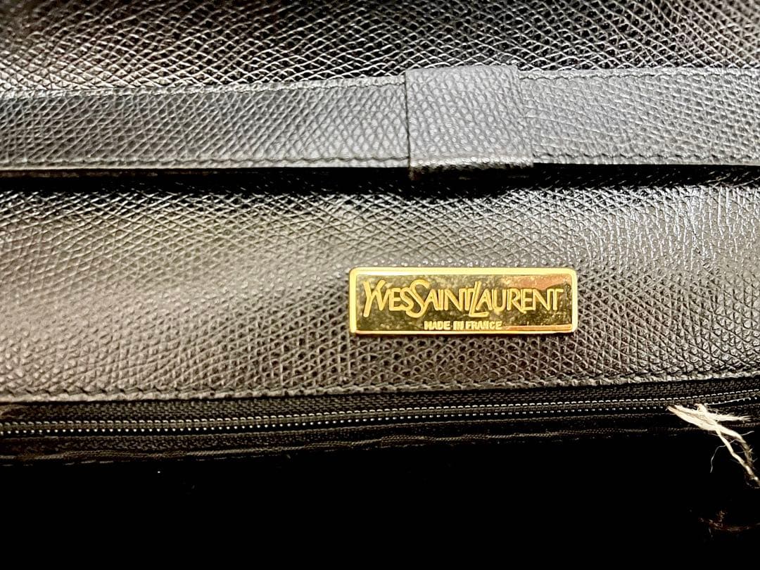 YSL ブラック ショルダーバッグ