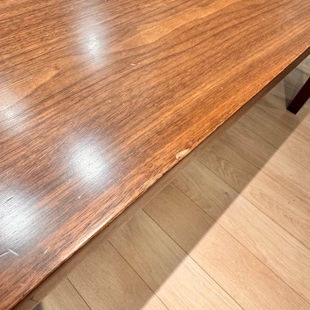 ノーウェアライクホーム 関家具 ダイニングテーブル ブラウン 角脚