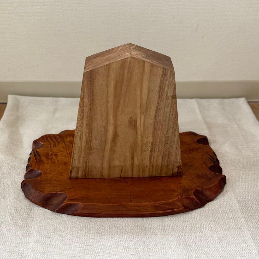 王将　駒　置物　台座付き　飾り駒