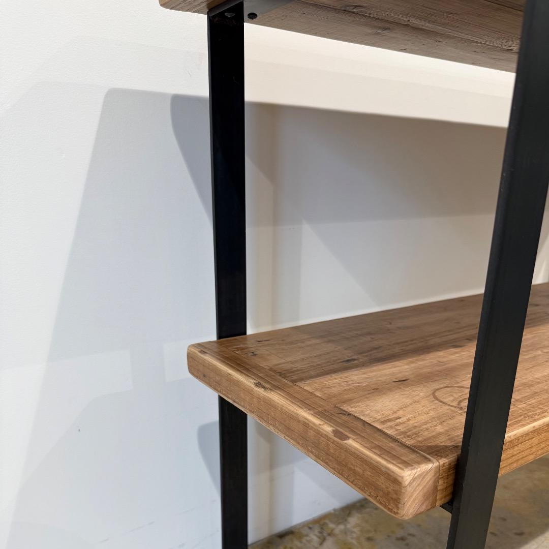 ▼ラスティックシェルフ 2nd 足場古材 アイアン 棚 什器