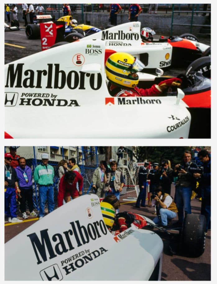 オートアート 1/18 F1 マクラーレン MP4/6 Aセナ Marlboro