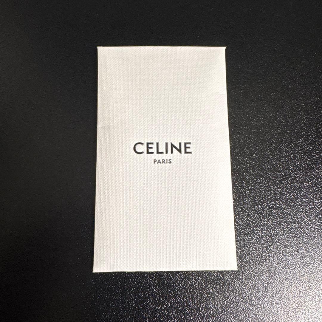 CELINE ノット スモールフープピアス【美品】