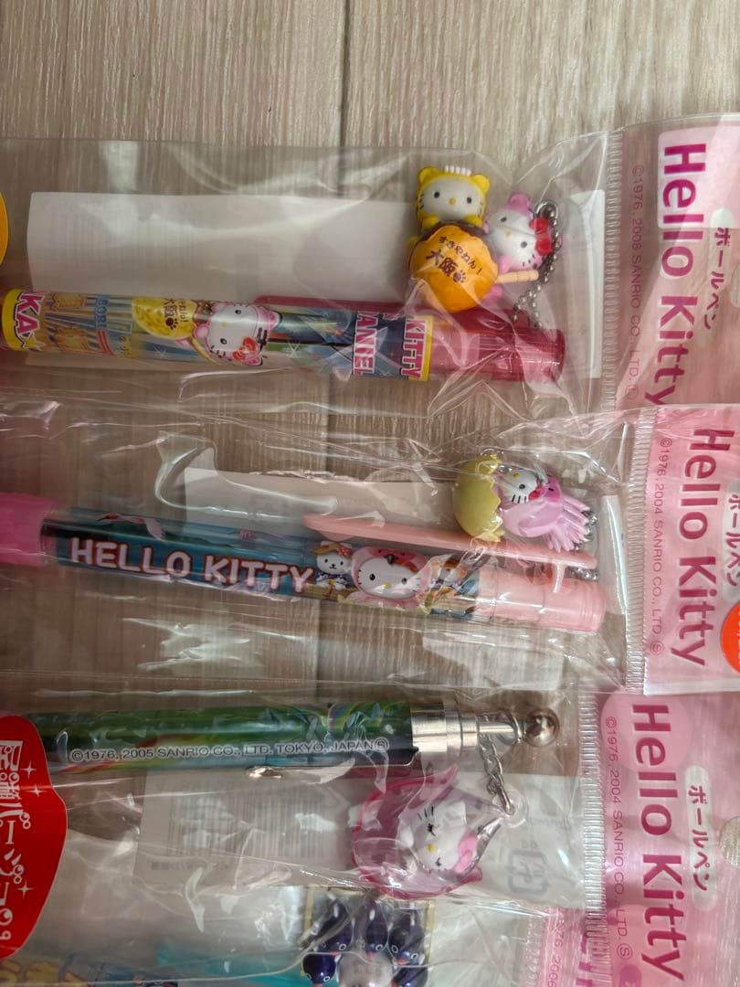 ご当地ハローキティ ボールペン 限定デザイン7本セット