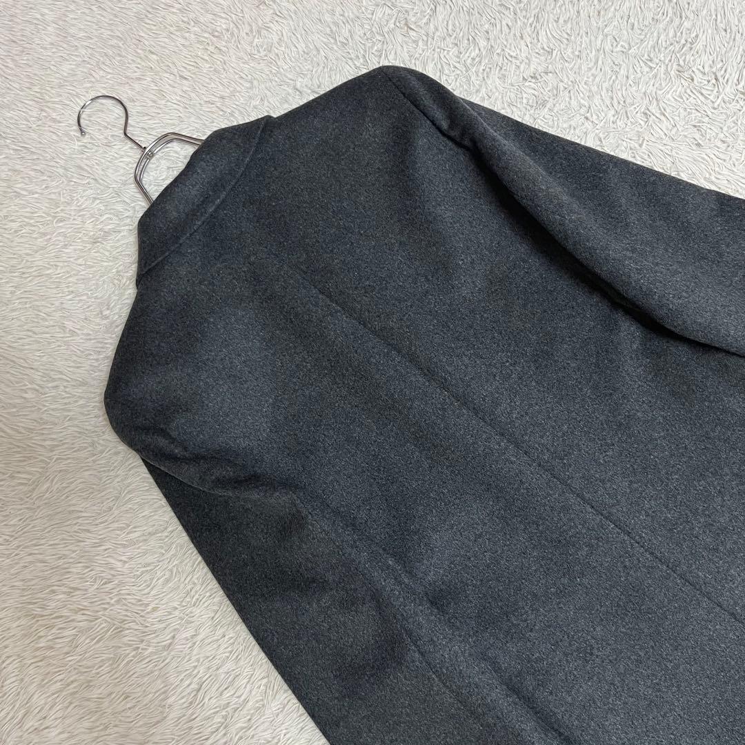 【未使用級】キャノンクリエイション マキシ丈 カシミヤ100% チェスターコート