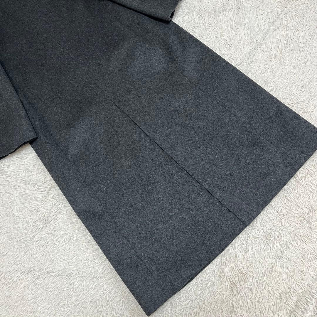 【未使用級】キャノンクリエイション マキシ丈 カシミヤ100% チェスターコート