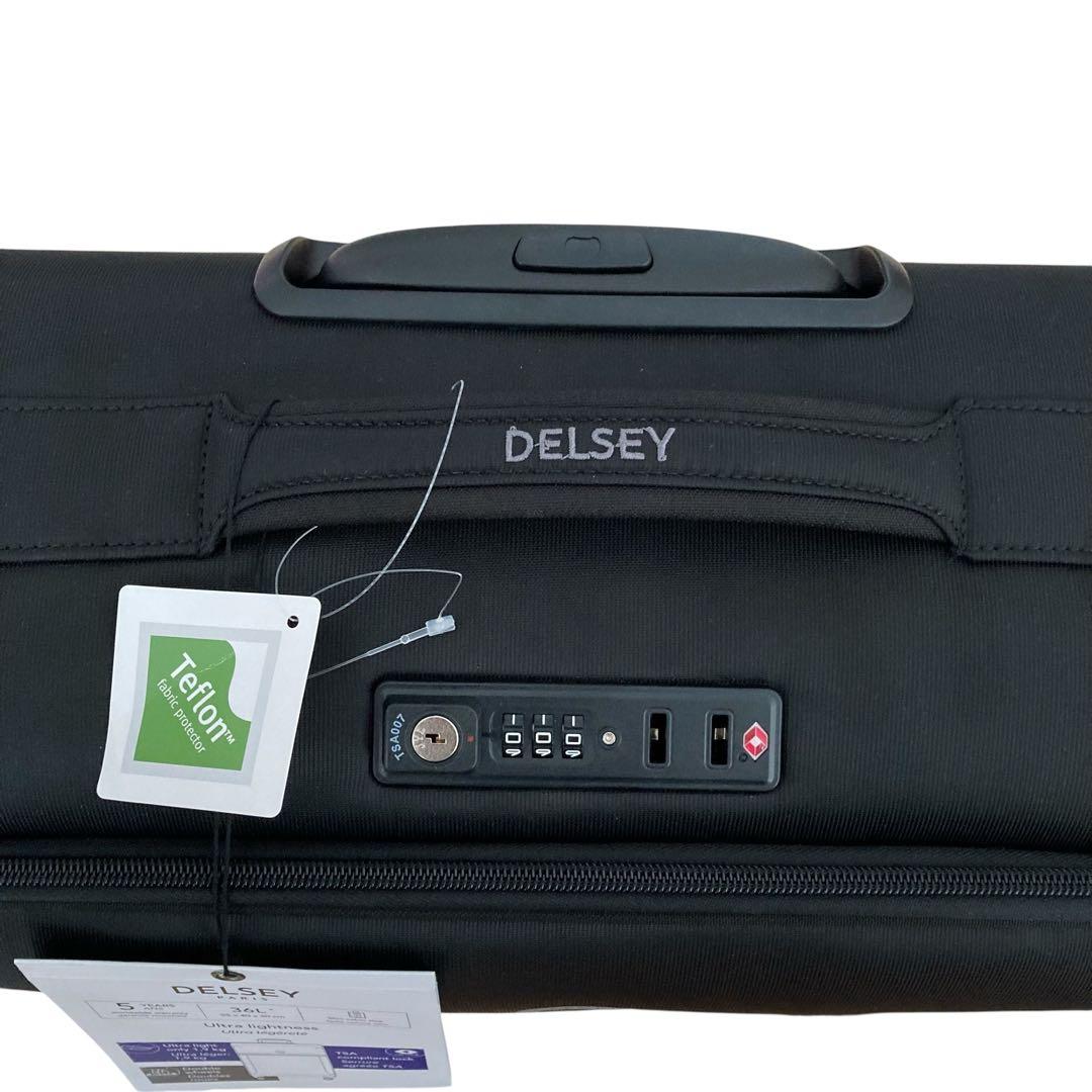 新品未使用✨DELSEY デルセー　キャリーケース　小型　機内持ち込み可 36L