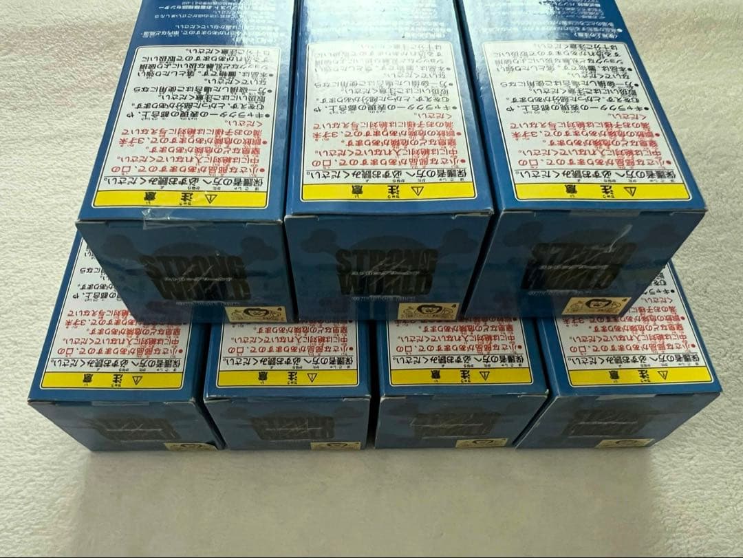 [未開封]ワンピース WCF ストロングワールド ver.6 7品セット