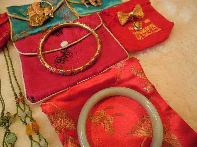 遺品整理 アジアン ジュエリー アクセサリー ネックレス バングル ブローチ