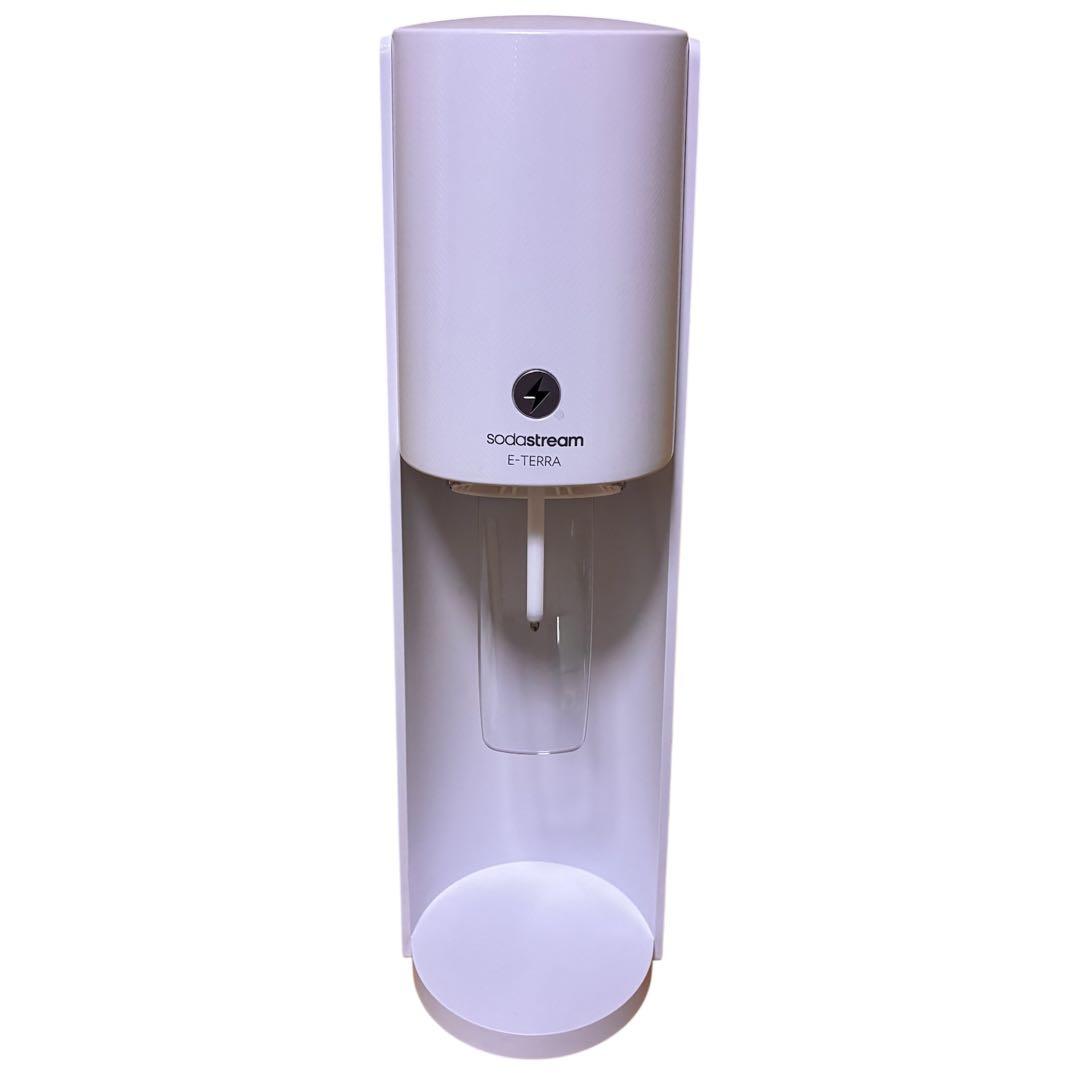 【美品】ソーダストリーム E-TERRA ホワイト 電動モデル